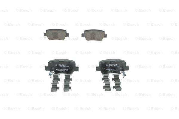 BOSCH Bremsbelagsatz, Scheibenbremse 0 986 494 933