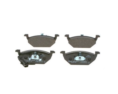 BOSCH Bremsbelagsatz, Scheibenbremse 0 986 495 213