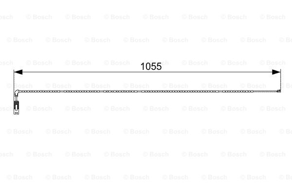 BOSCH Warnkontakt, Bremsbelagverschleiß 1 987 473 001