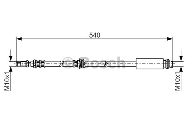 BOSCH Bremsschlauch 1 987 476 057