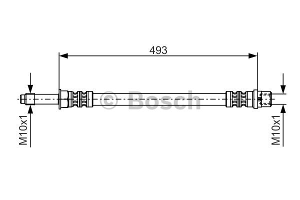 BOSCH Bremsschlauch 1 987 476 294