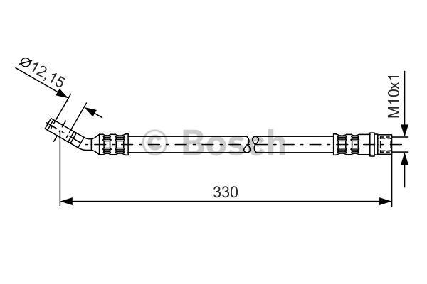 BOSCH Bremsschlauch 1 987 476 365