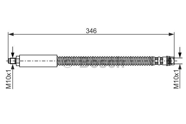 BOSCH Bremsschlauch 1 987 476 859