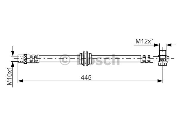 BOSCH Bremsschlauch 1 987 476 990