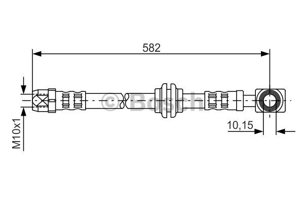 BOSCH Bremsschlauch 1 987 476 991