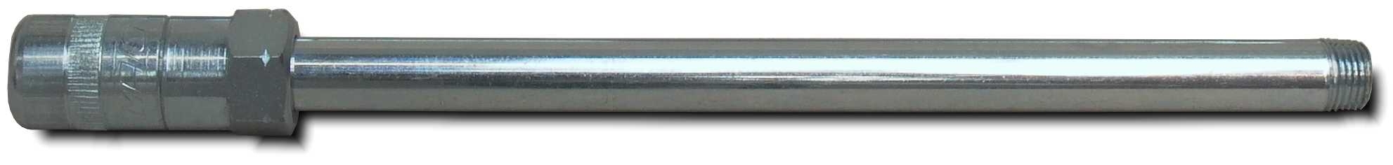 Düsenrohr gerade mit 4-Backen-Hydraulik-Greifmundstück, R1/8"