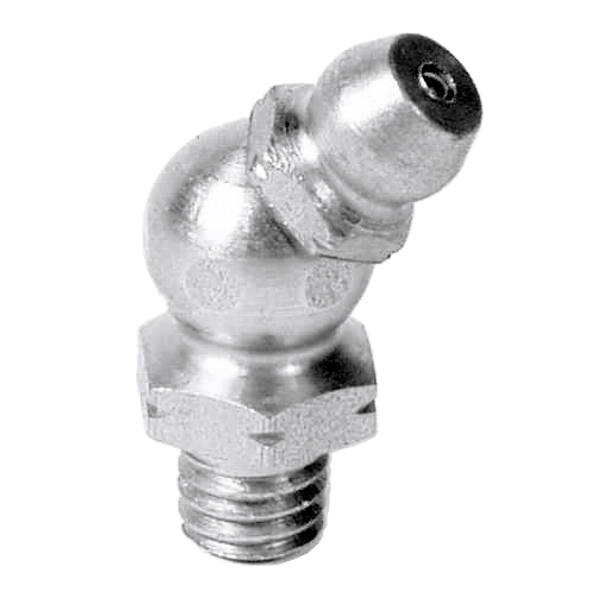 Hydraulik-Kegel-Schmiernippel DIN 71412B H 2a 6 mm SW 9 Einschlagnippel