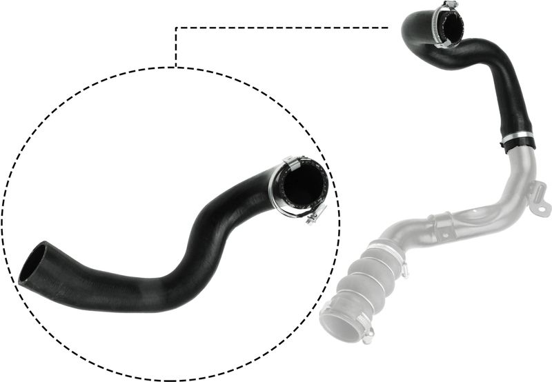 GATES Ladeluftschlauch 09-0628