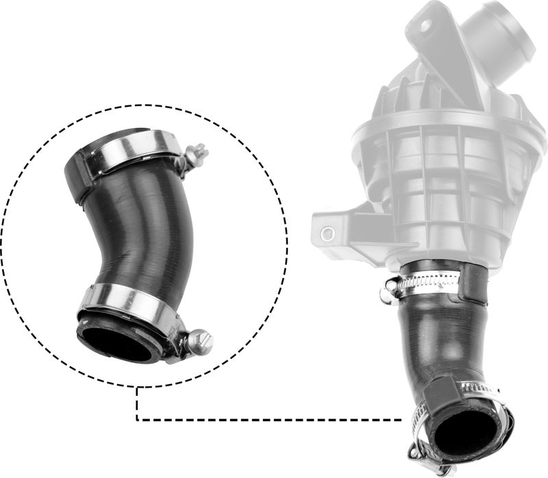 GATES Ladeluftschlauch 09-1054