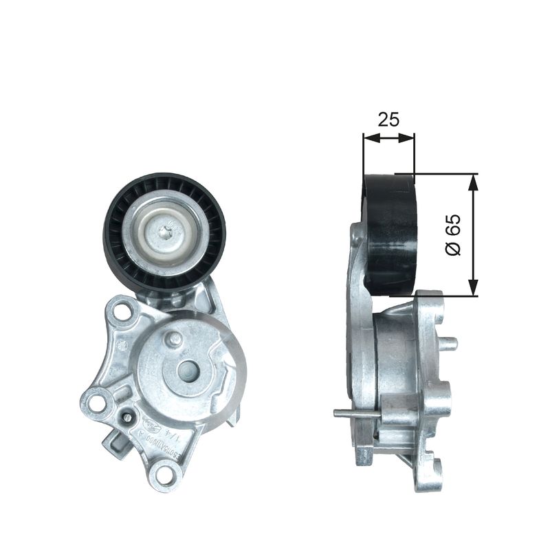 GATES Riemenspanner, Keilrippenriemen T39378