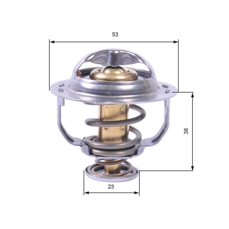 GATES Thermostat, Kühlmittel TH42895G1