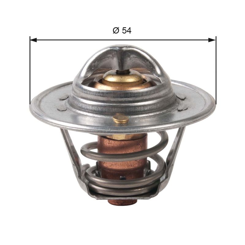 GATES Thermostat, Kühlmittel TH45790G1