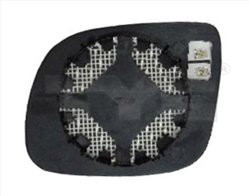 TYC Spiegelglas, Außenspiegel 332-0015-1