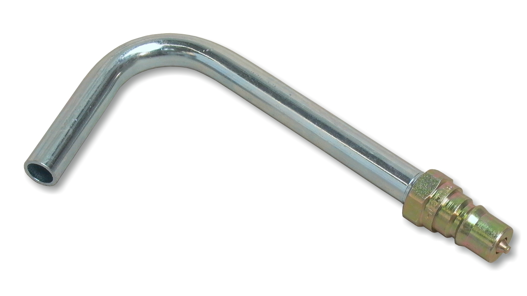 Füllrohr gebogen mit Stecker