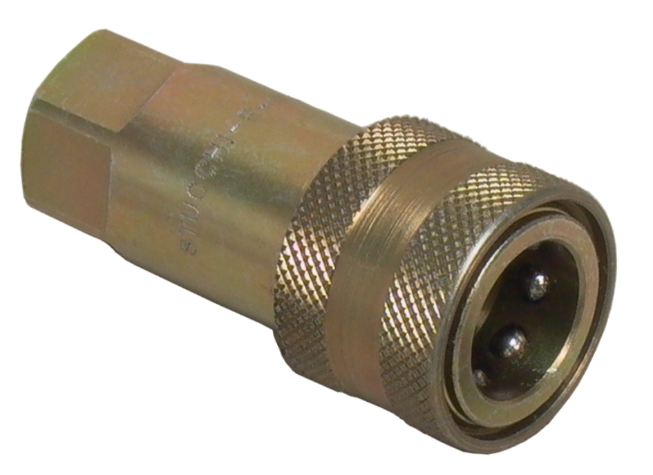 ZSA-Hydraulikkupplung m. Schlauchtülle, ISO Norm s. o.