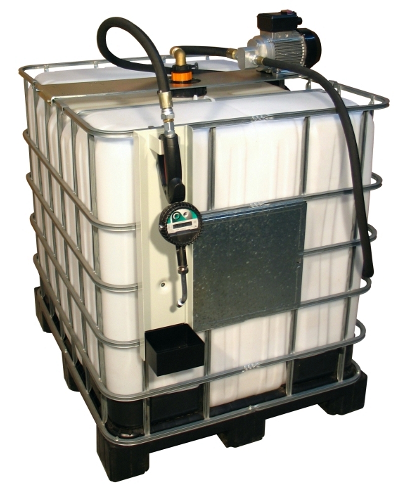 EP100-IBC Lube-Station E-1000-4-E, eichf. mit Handdurchlaufzähler