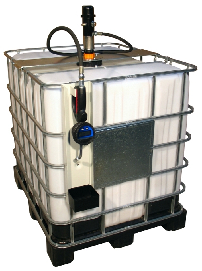 Lube-Station AF-IBC-1000-4 mit 4 m Druckschlauch DN12