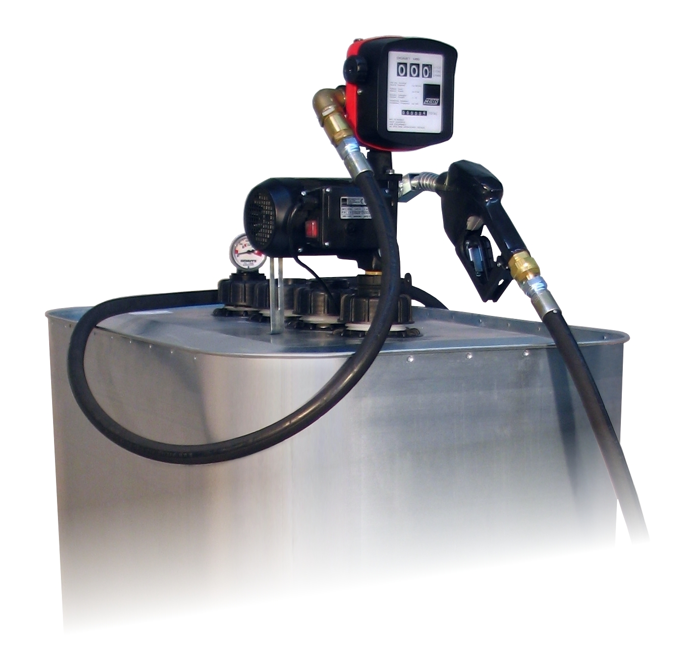 Tankanlage EP 55-AZ mit Zähler, 4 m Abgabeschlauch