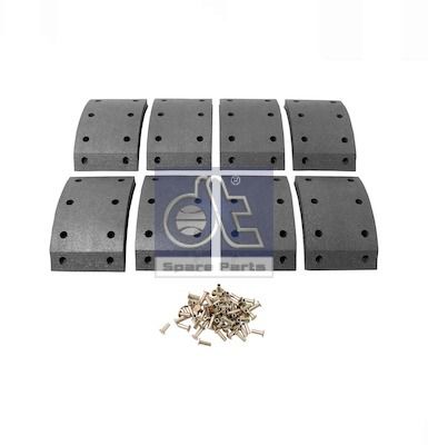 DT Spare Parts Bremsbelagsatz, Trommelbremse 1.35051