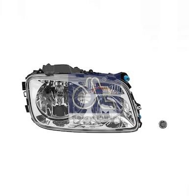 DT Spare Parts DT Spare Parts 4.64443SP Hauptscheinwerfer, rechts, mit Glühlampen, mit Stellmotor, 24 V 4.64443SP