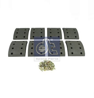 DT Spare Parts Bremsbelagsatz, Trommelbremse 6.95013