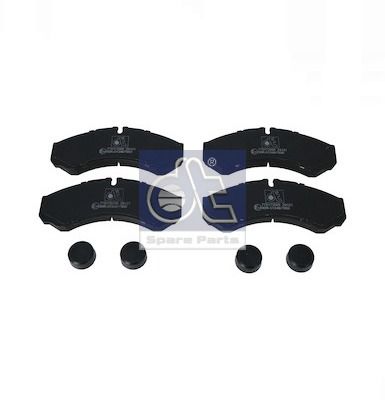 DT Spare Parts Bremsbelagsatz, Scheibenbremse 7.92616