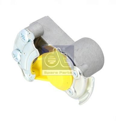 DT Spare Parts DT Spare Parts 9.72001 Kupplungskopf, gelber Deckel, M16 x 1,5, 8,5 bar 9.72001