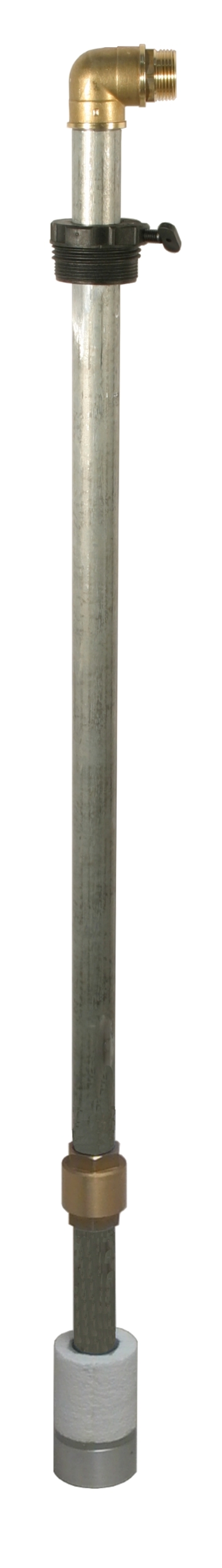 Stahl-Saugrohr, eichfähig für 50/60 l Fass