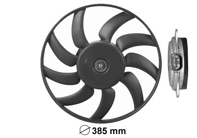 VAN WEZEL Lüfter, Motorkühlung 0327746