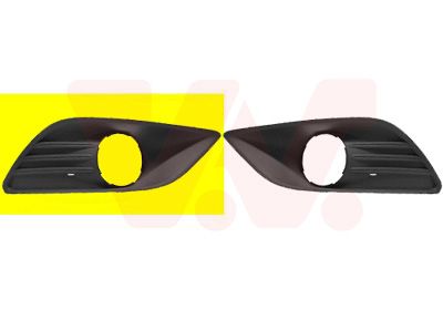 VAN WEZEL Lüftungsgitter, Stoßfänger 1866594