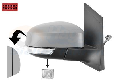 VAN WEZEL Außenspiegel 1866828