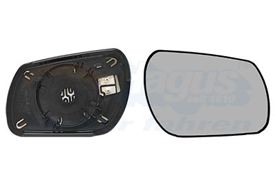 VAN WEZEL Spiegelglas, Außenspiegel 2740838