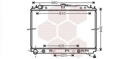 VAN WEZEL Kühler, Motorkühlung 13002297