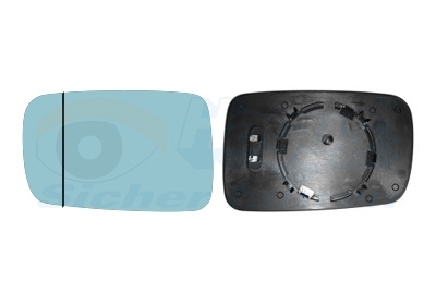 VAN WEZEL Spiegelglas, Außenspiegel 0647837