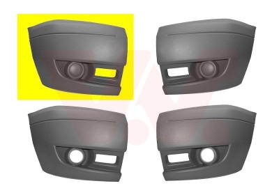 VAN WEZEL Stoßfänger 1985564