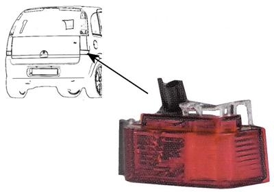 VAN WEZEL Rückstrahler 3781940