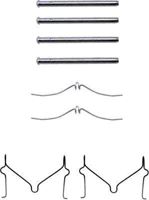 TEXTAR Zubehörsatz, Scheibenbremsbelag 82029400
