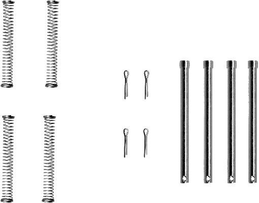 TEXTAR Zubehörsatz, Scheibenbremsbelag 82049900