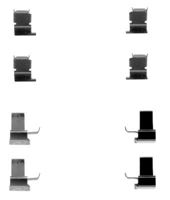 TEXTAR Zubehörsatz, Scheibenbremsbelag 82053000