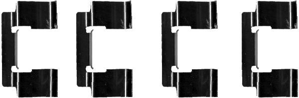 TEXTAR Zubehörsatz, Scheibenbremsbelag 82059700