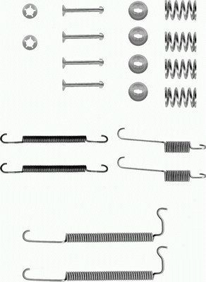 TEXTAR Zubehörsatz, Bremsbacken 97001000