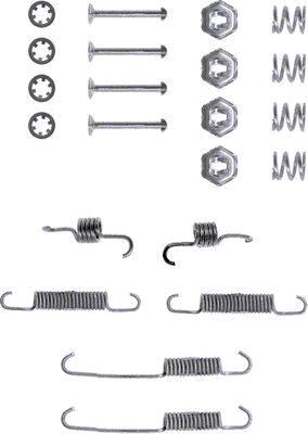 TEXTAR Zubehörsatz, Bremsbacken 97005900