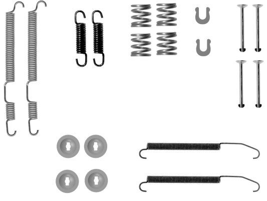 TEXTAR Zubehörsatz, Bremsbacken 97048900