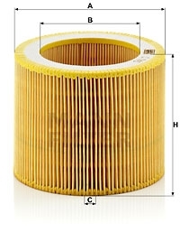 MANN-FILTER Filter, Kompressor (Druckluftbremsanlage) C 1140