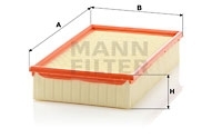 MANN-FILTER Luftfilter C 31 152/1