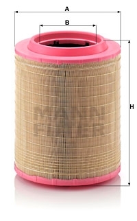MANN-FILTER Luftfilter C 33 1460/1