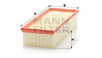 MANN-FILTER Luftfilter C 35 154