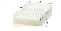 MANN-FILTER Filter, Innenraumluft CU 1811-2