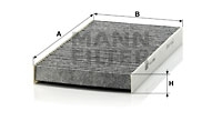 MANN-FILTER Filter, Innenraumluft CUK 2956