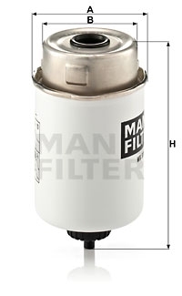 MANN-FILTER Kraftstofffilter WK 8015